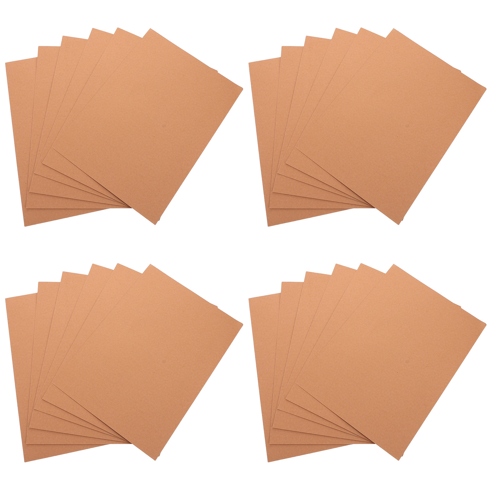 50Pcs Brown Cardstock Paper A4 - Papercraft Supply Invitation review and price