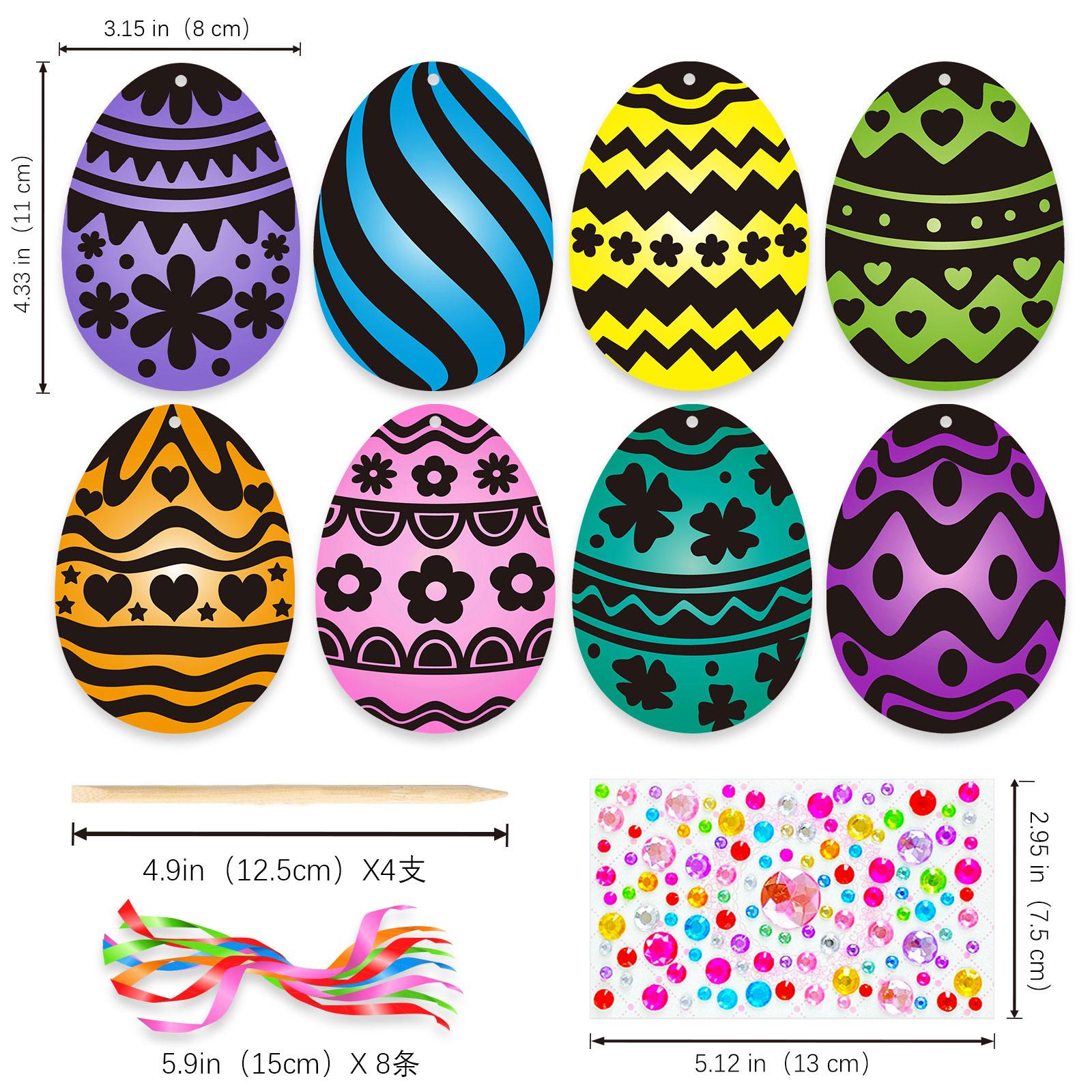 Easter Scratch Art Paper Set f - Papercraft Supply Ribbon review and price