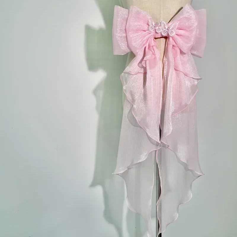 Trailing Bow Shiny Silk Double - Wedding Dress Supply review and price
