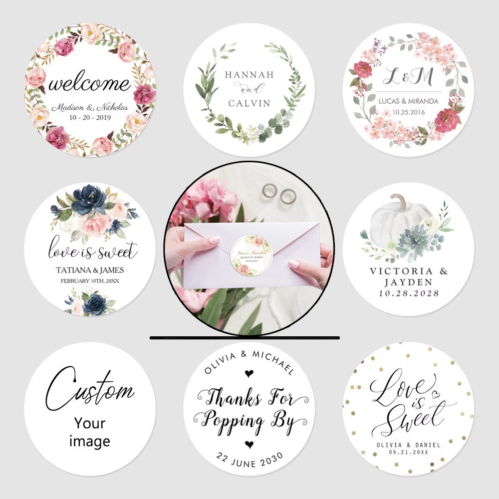 Customized Stickers for Weddin - Wedding Event Supply review and price