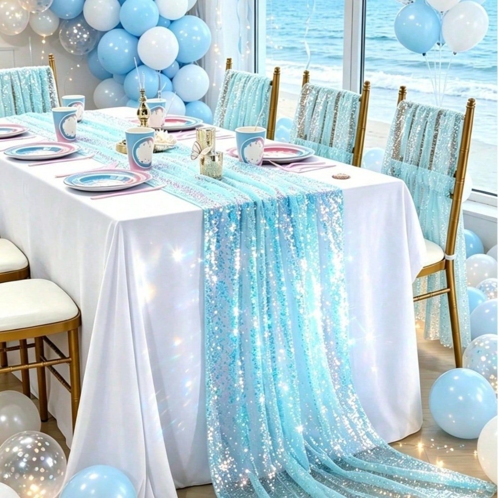 Decorative Table Runner Sequin - Table Runner Sequin review and price