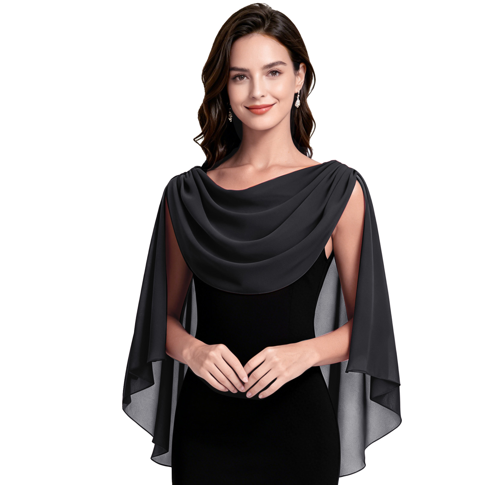 Cowl Neck Shawls Wraps for Wom - Wedding Dress Supply review and price