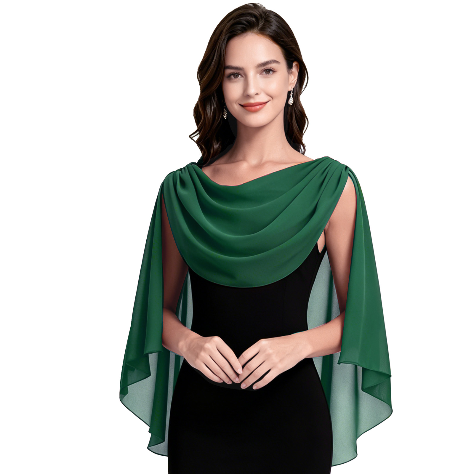 Cowl Neck Shawls Wraps for Wom - Wedding Dress Supply review and price