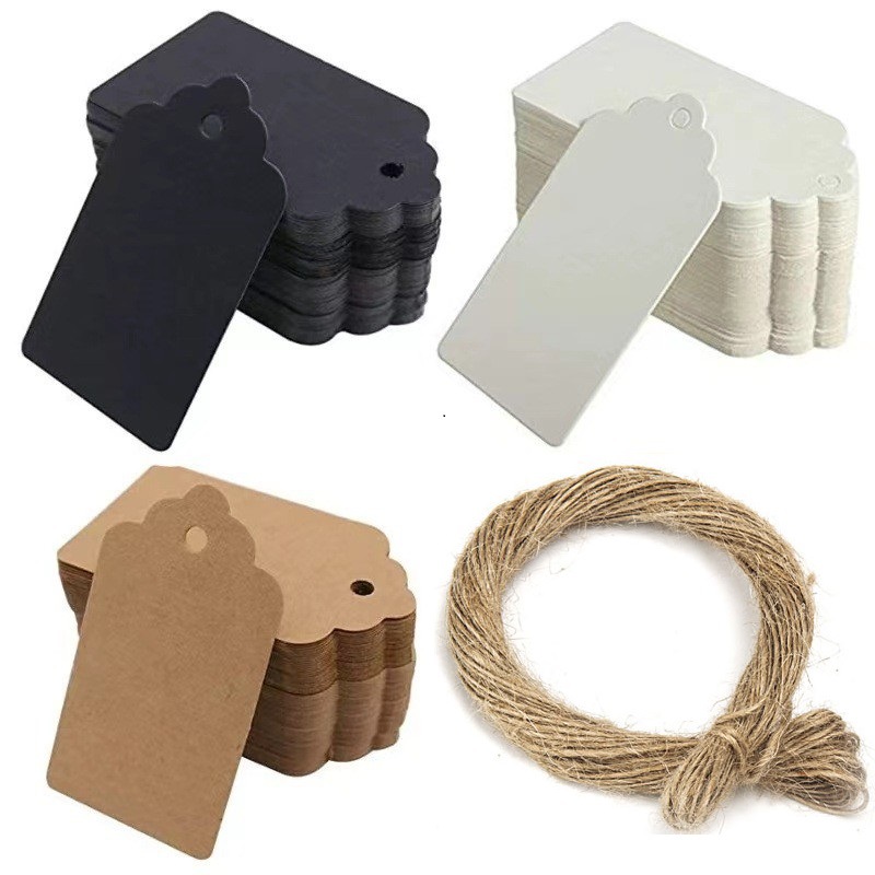 100PCS Kraft Paper Tag with St - Wedding Favor Box review and price
