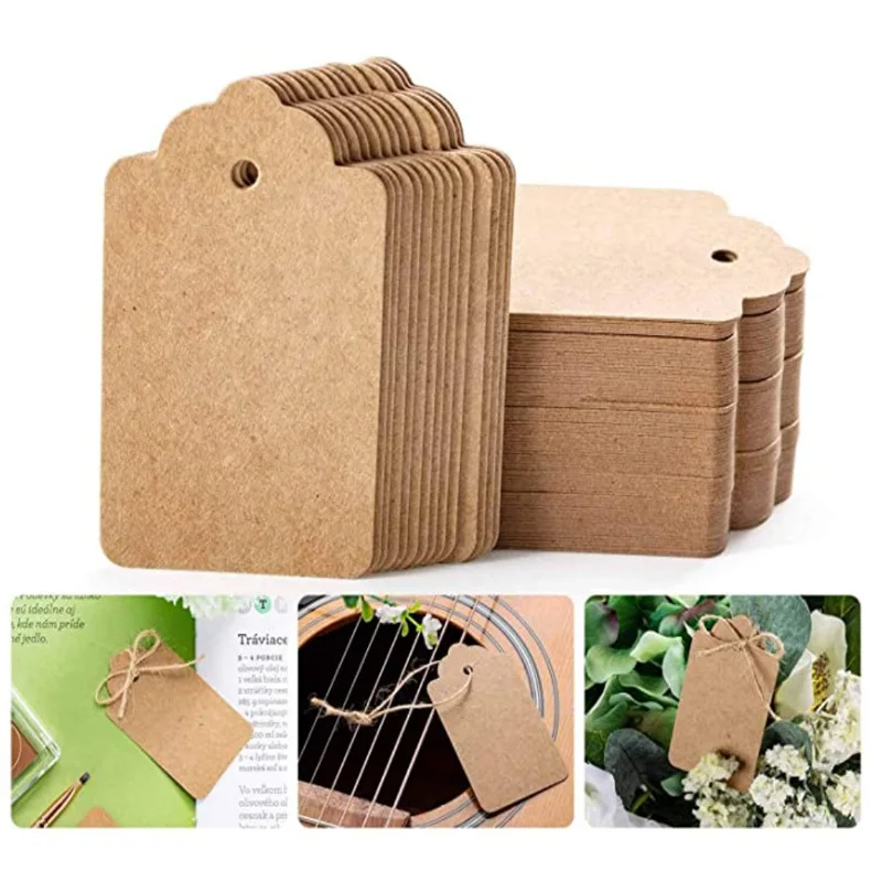 100PCS Kraft Paper Tag with St - Wedding Favor Box review and price