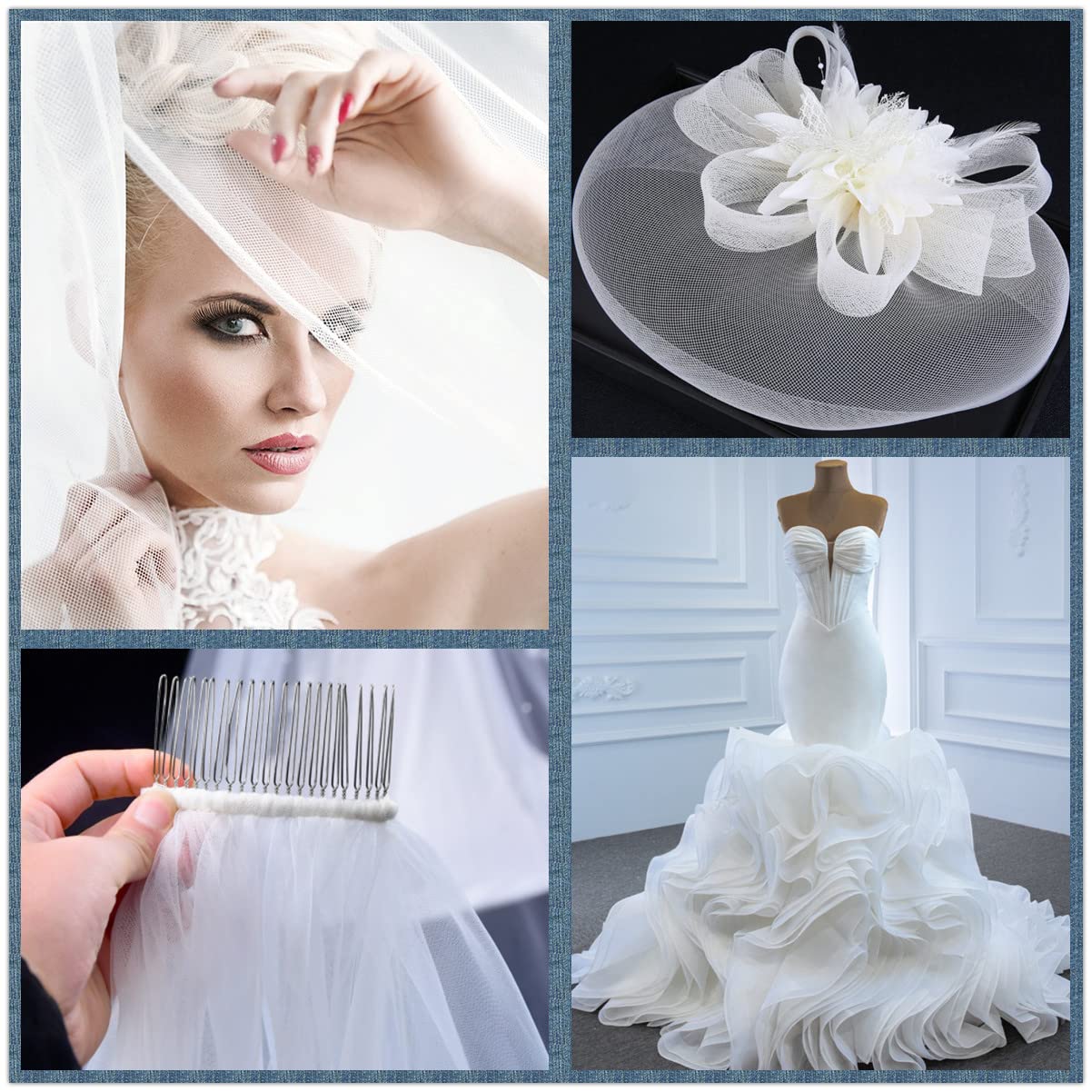 Stiff Polyester Horsehair Brai - Wedding Dress Supply review and price