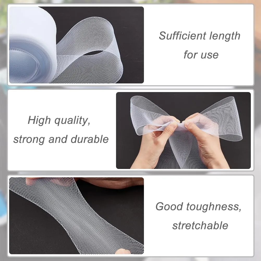 Stiff Polyester Horsehair Brai - Wedding Dress Supply review and price