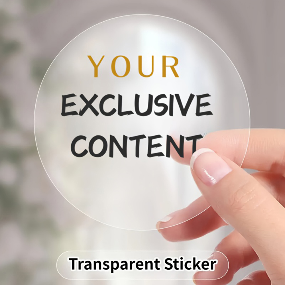 Customized Transparent Round S - Wedding Event Supply review and price