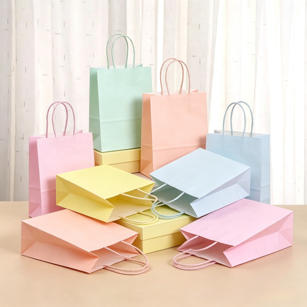 6-24 Pcs Pastel Kraft Paper Gi - Wedding Event Supply review and price
