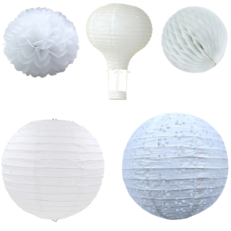 1pc White series Chinese paper - Wedding Event Supply review and price