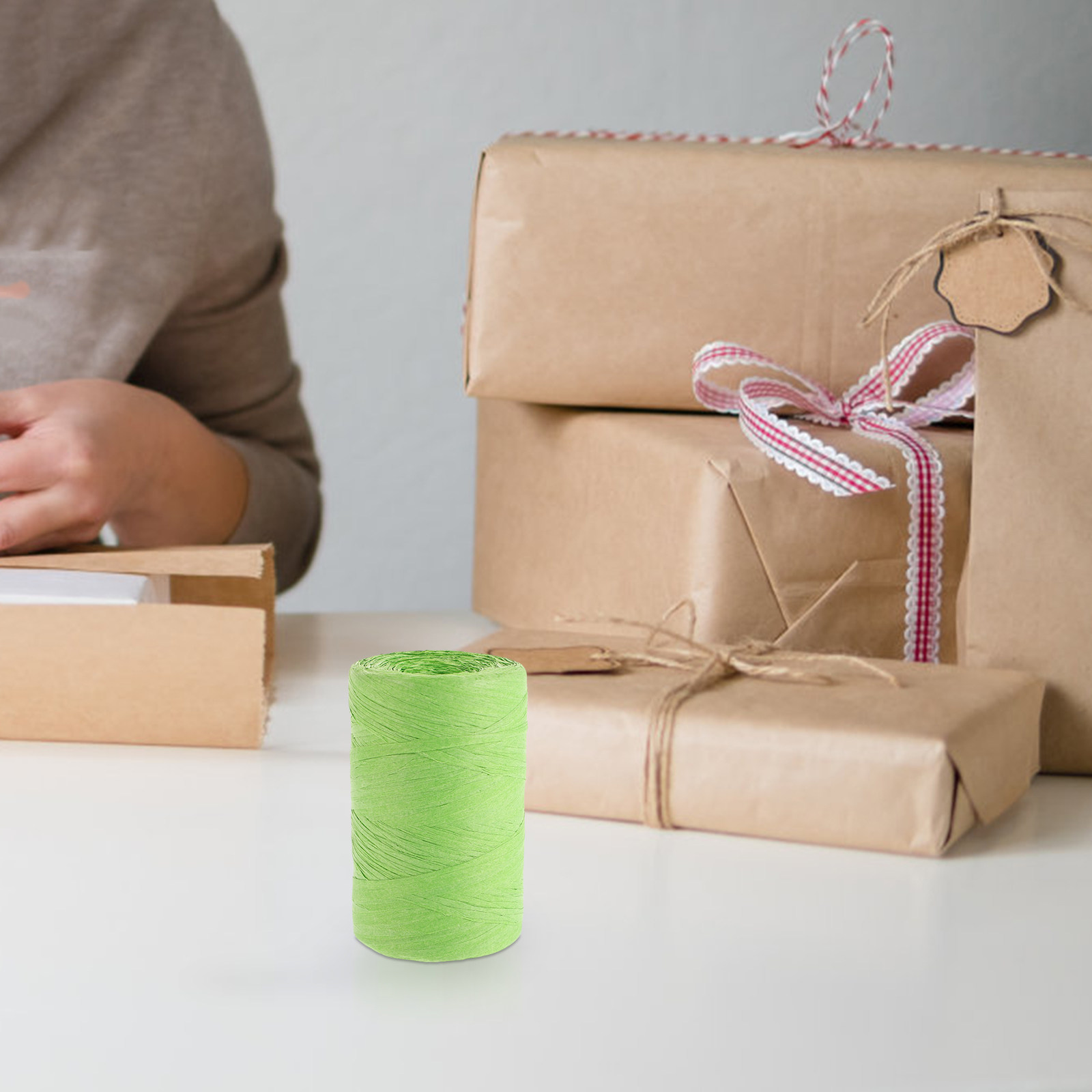 Raffia Paper Colored String Fl - Papercraft Supply Ribbon review and price