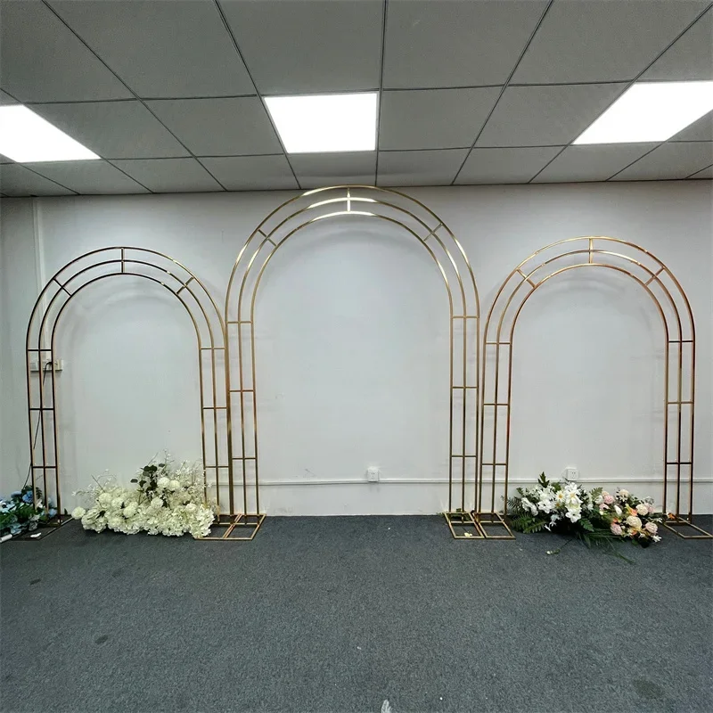 Metallic Gold Wedding Arch Sta - The Wedding Supply Store review and price